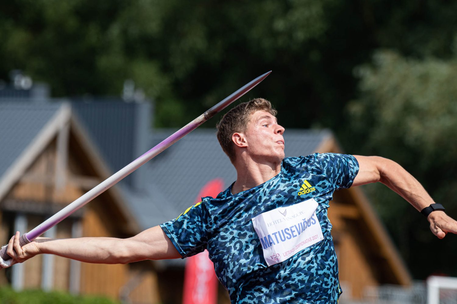 2021-06-26. Lengvosios atletikos cempionatas. Antra diena. foto Alfredas Pliadis