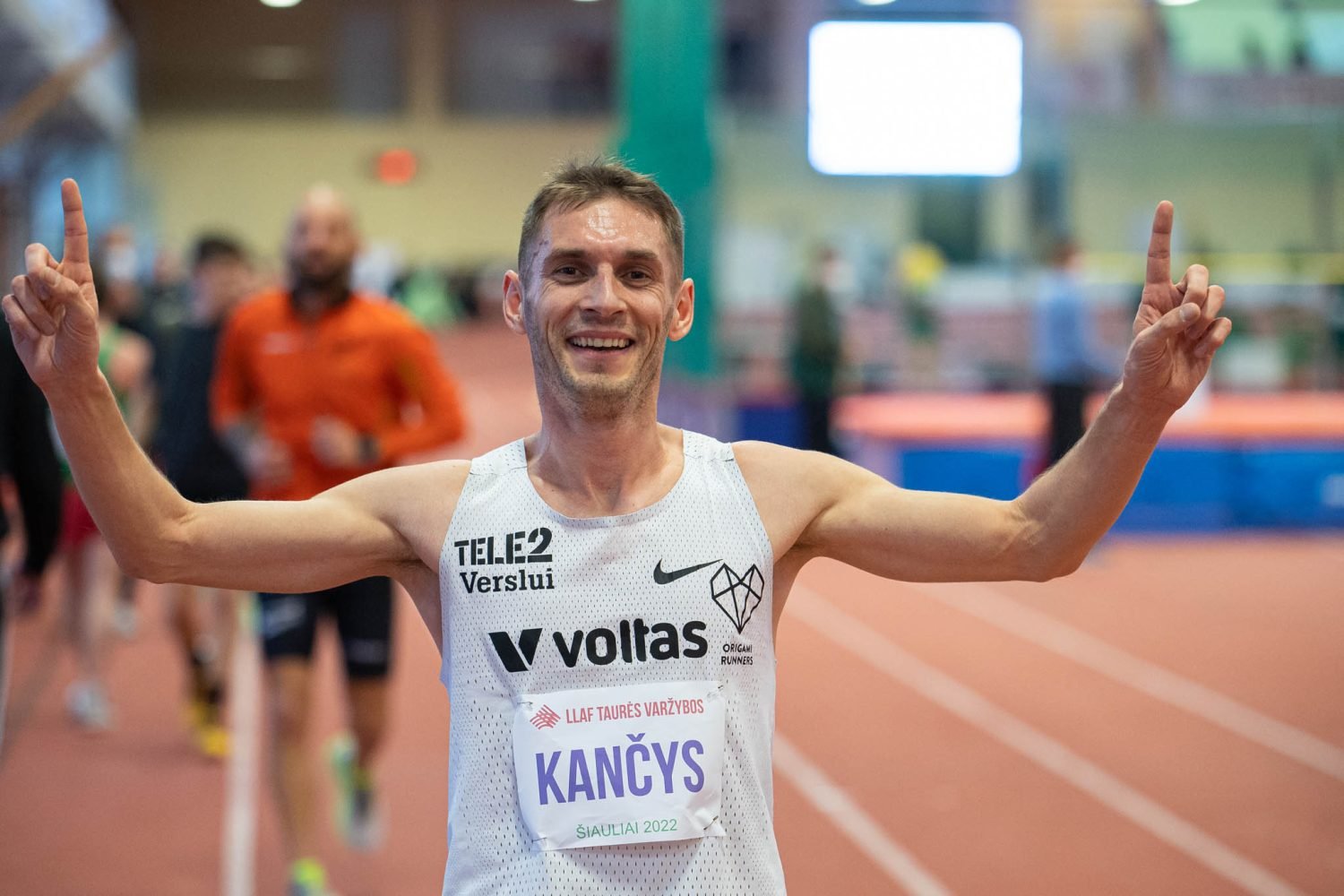 2022-01-29. LAF taurės varžybos Šiauliuose. foto Alfredas Pliadis