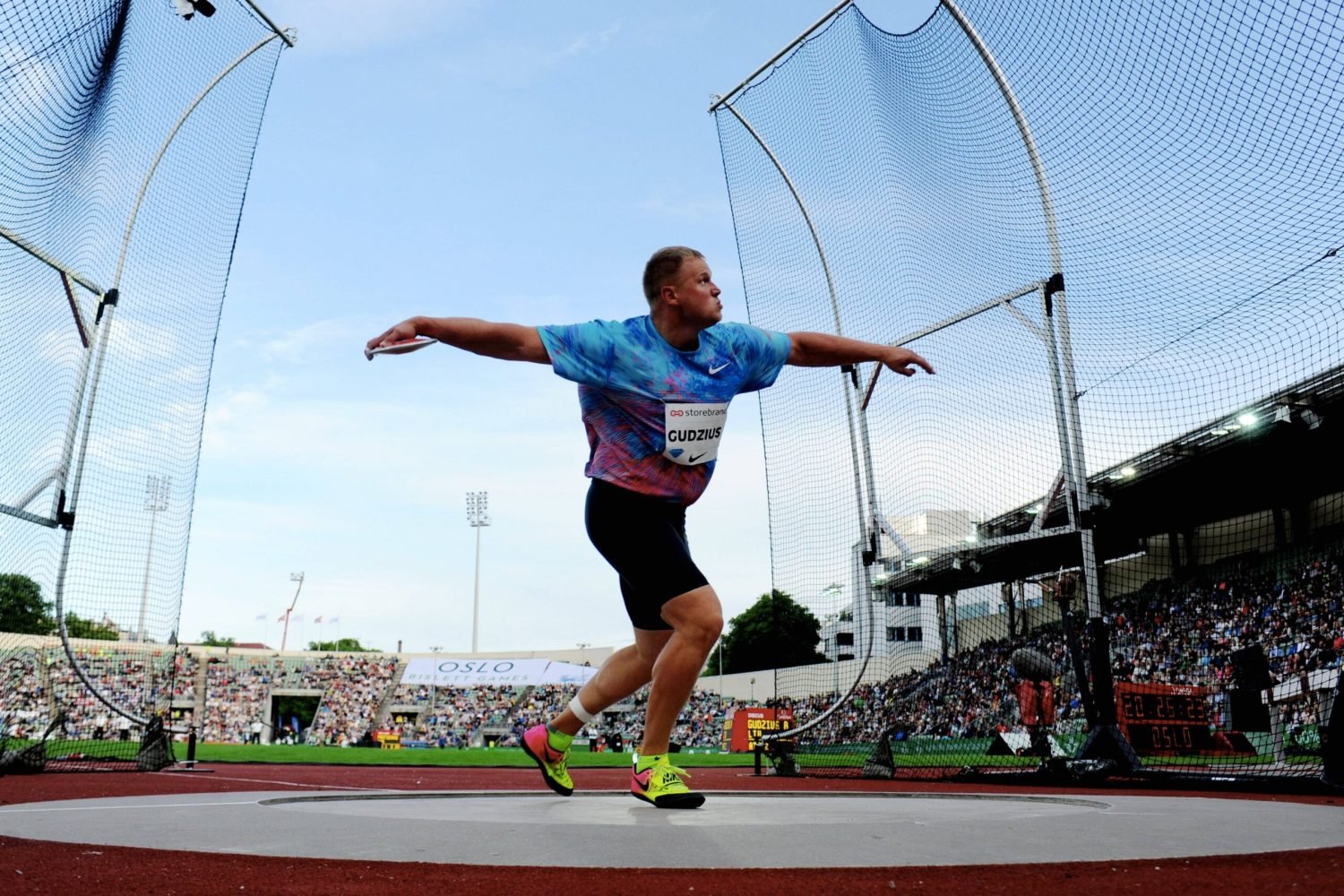 Friidrett , 15. juni 2017 , Diamond League , Bislett Games Andrius Gudzius , discus PUBLICATIONxNOTxINxNORxSWE

Friidrett 15 June 2017 Diamond League Bislett Games Andrius  discus PUBLICATIONxNOTxINxNORxSWE