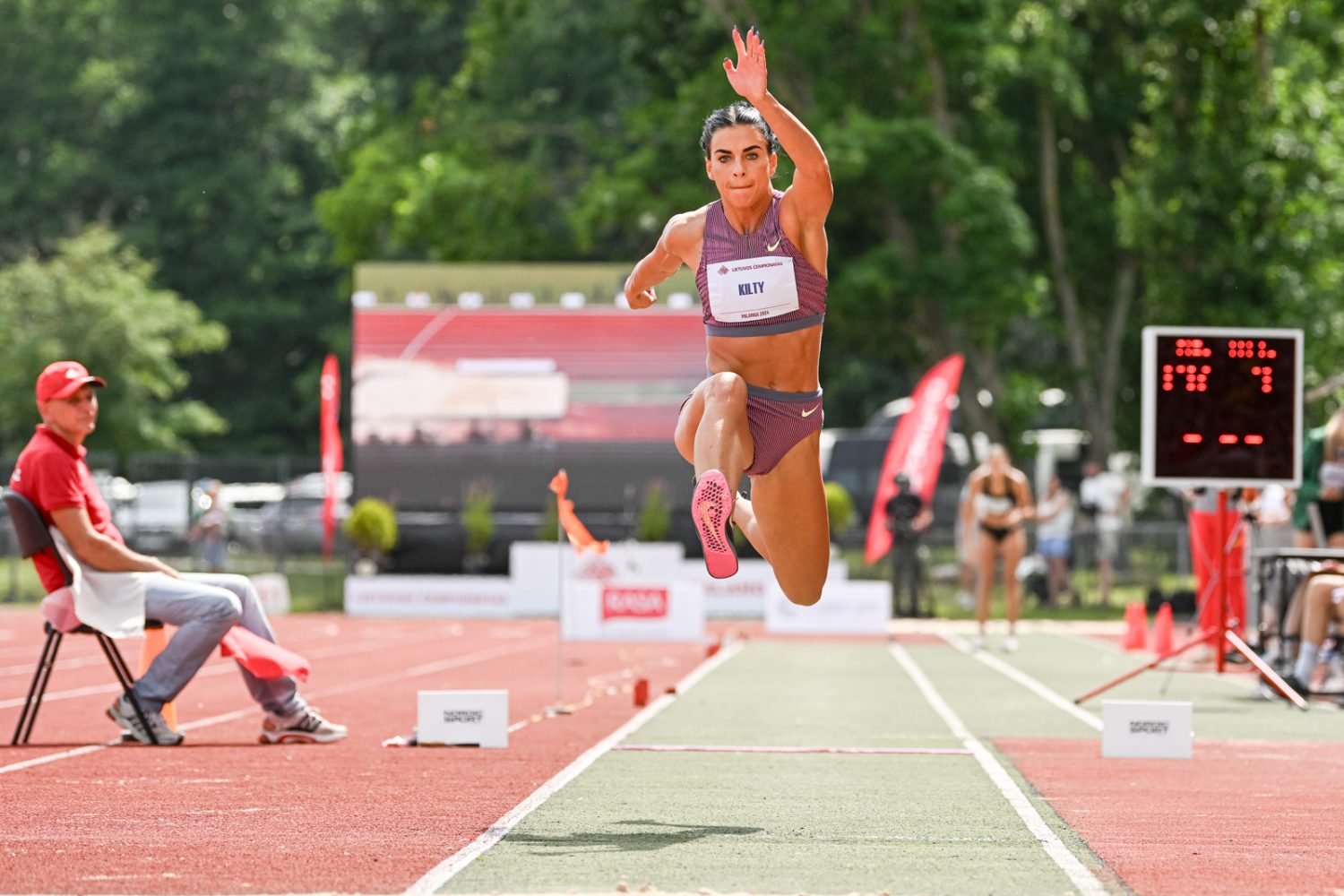 2024 06 30. Lietuvos lengvosios atletikos čempionatas Palangoje. Trečia diena. Fotografas Alfredas Pliadis