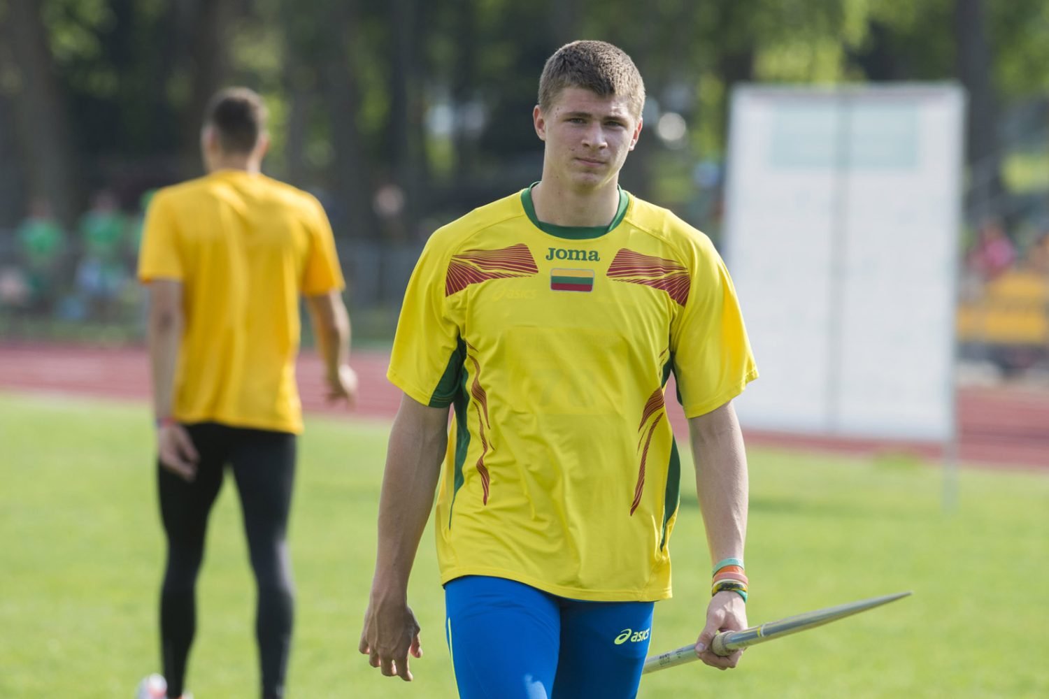 Edis Matusevičius - jauniausias tarp Europos čempionate dalyvausiančių ieties metikų