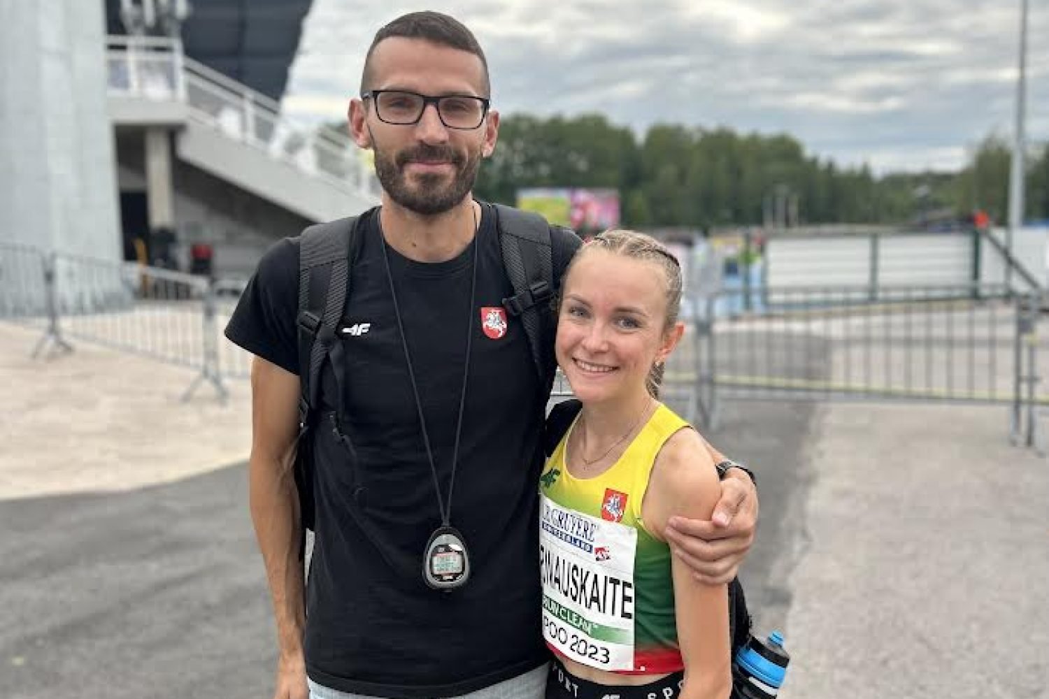 Justinas Beržanskis ir Greta Karinauskaitė