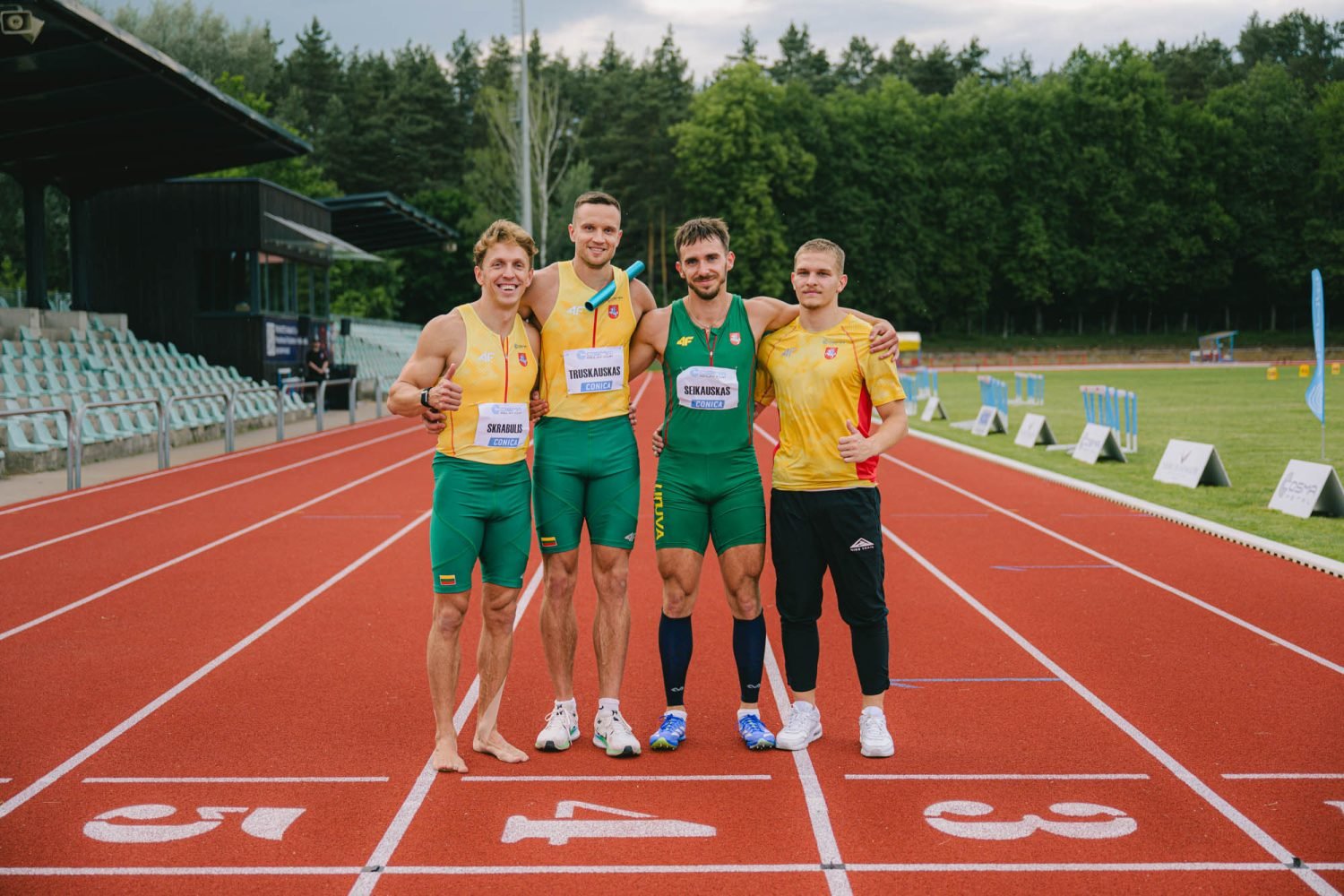 K. Skrabulis, G. Truskauskas, K. Seikauskas, A. Dambrauskas