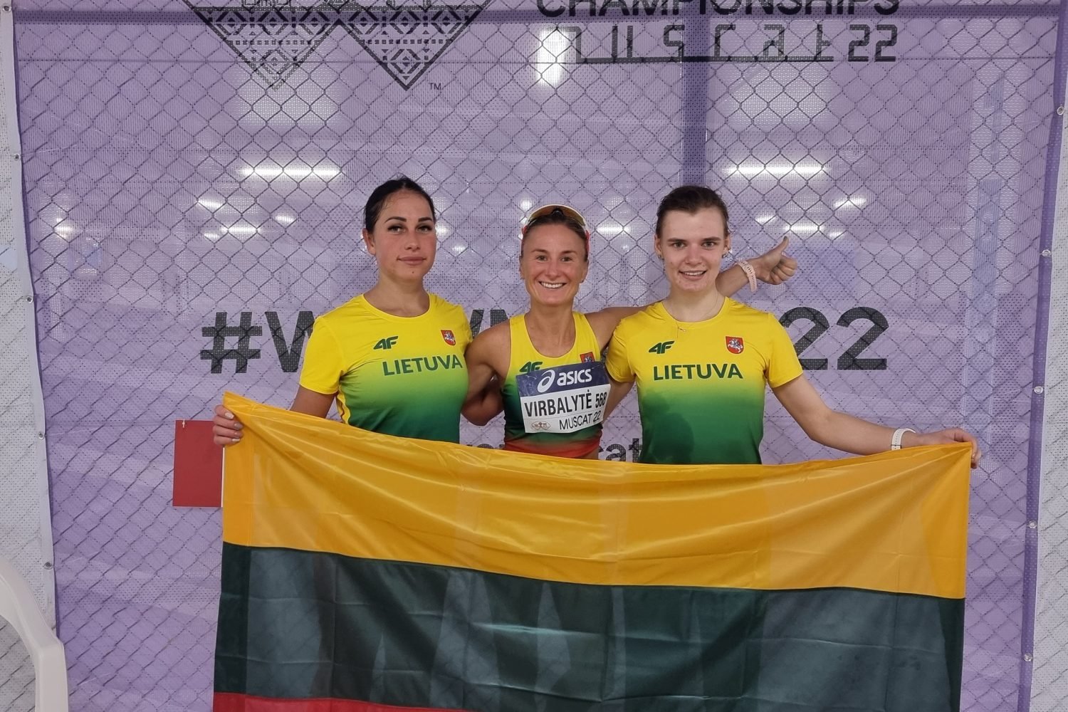 Monika Vaiciukevičiūtė, Brigita Virbalytė ir Austėja Kavaliauskaitė