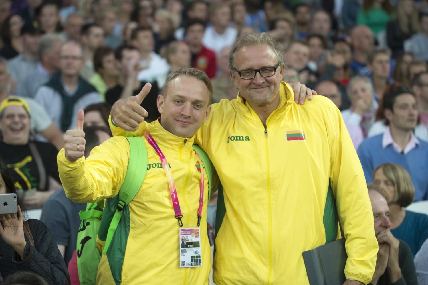 Saulius Paliūnis ir Vaclovas Kidykas_Alfredo Pliadžio nuotr.