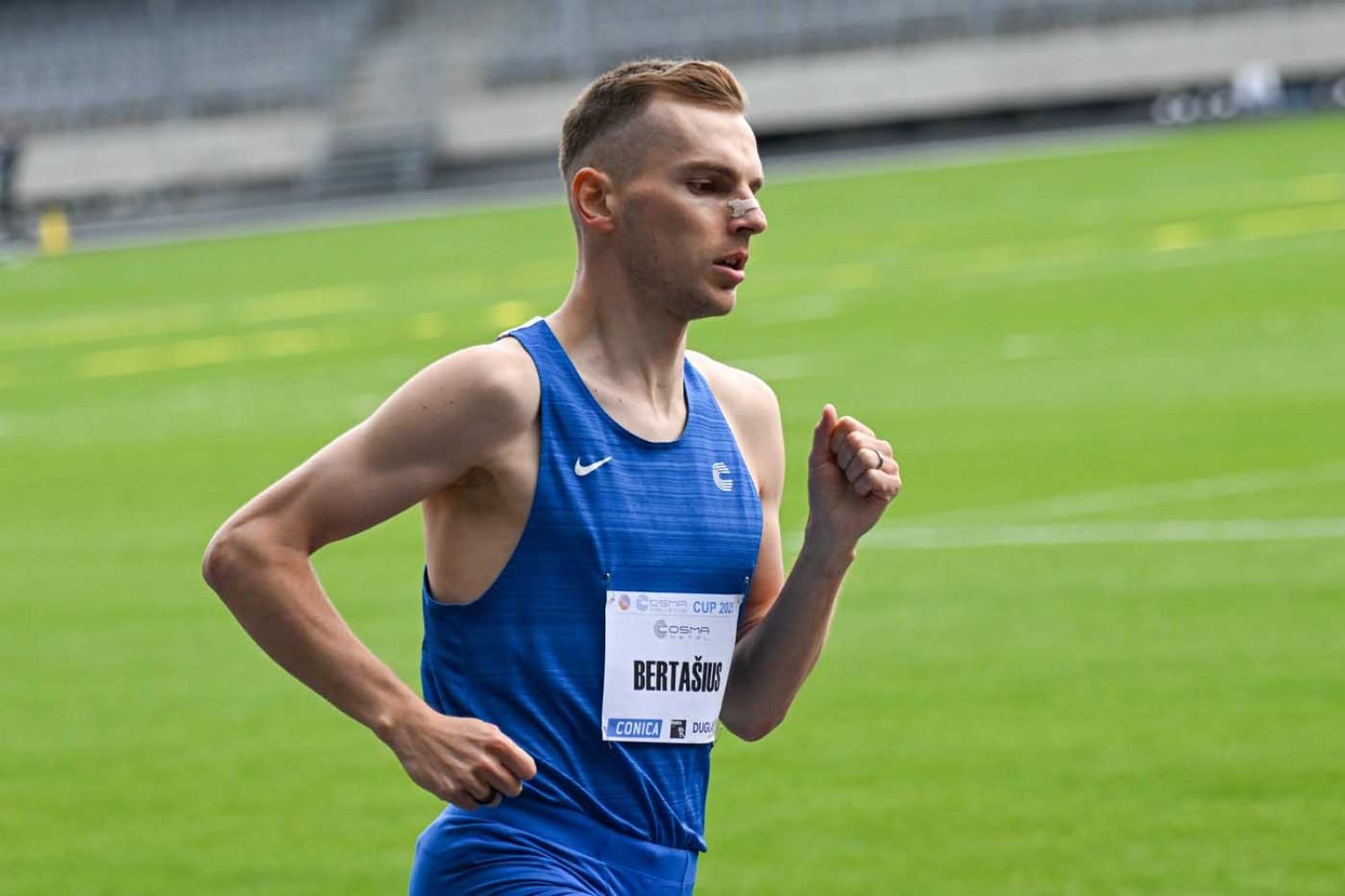 2025-06-18. Lietuvos lengvosios atletikos federacijos taurės varžybos Kaune COSMA varzybos. foto Alfredas Pliadis