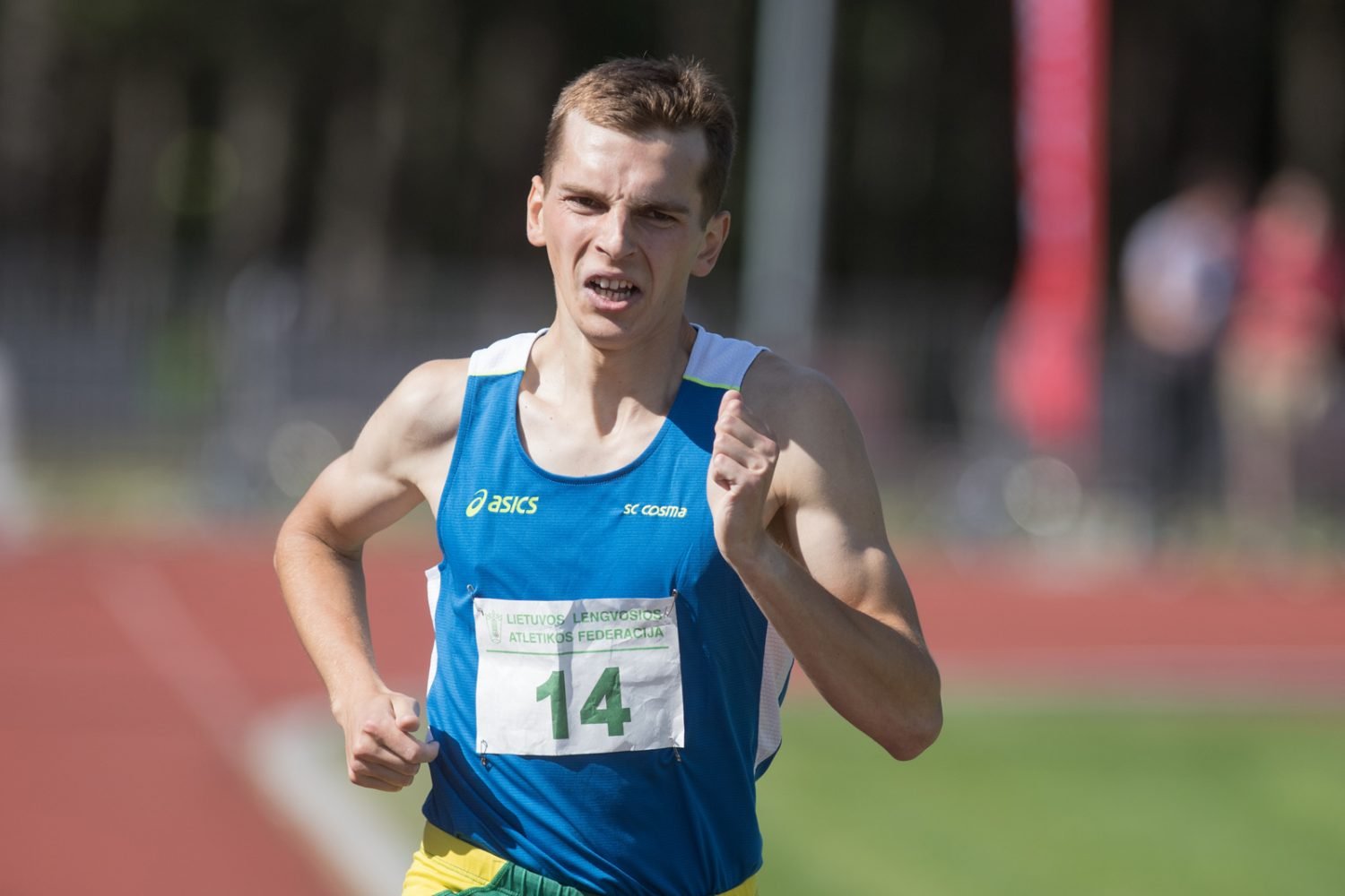 Simas Bertašius pasiekė Lietuvos rekordą_Alfredo Pliadžio nuotr.