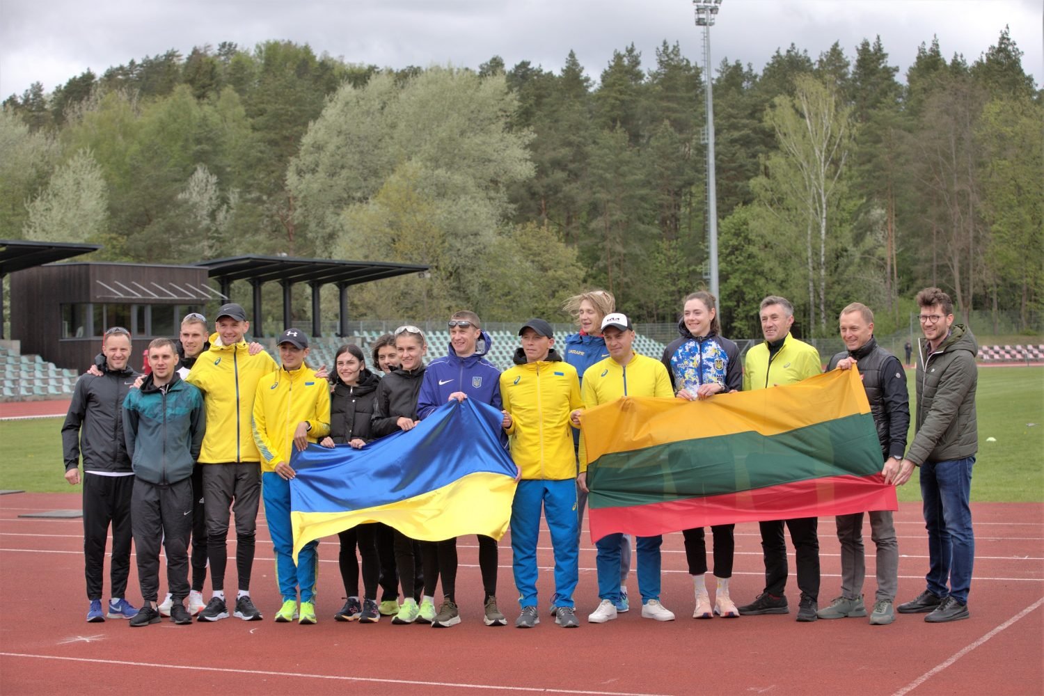 Ukrainos lengvaatlečiai stovyklauja Lietuvoje_Dainiaus Virbicko nuotr.
