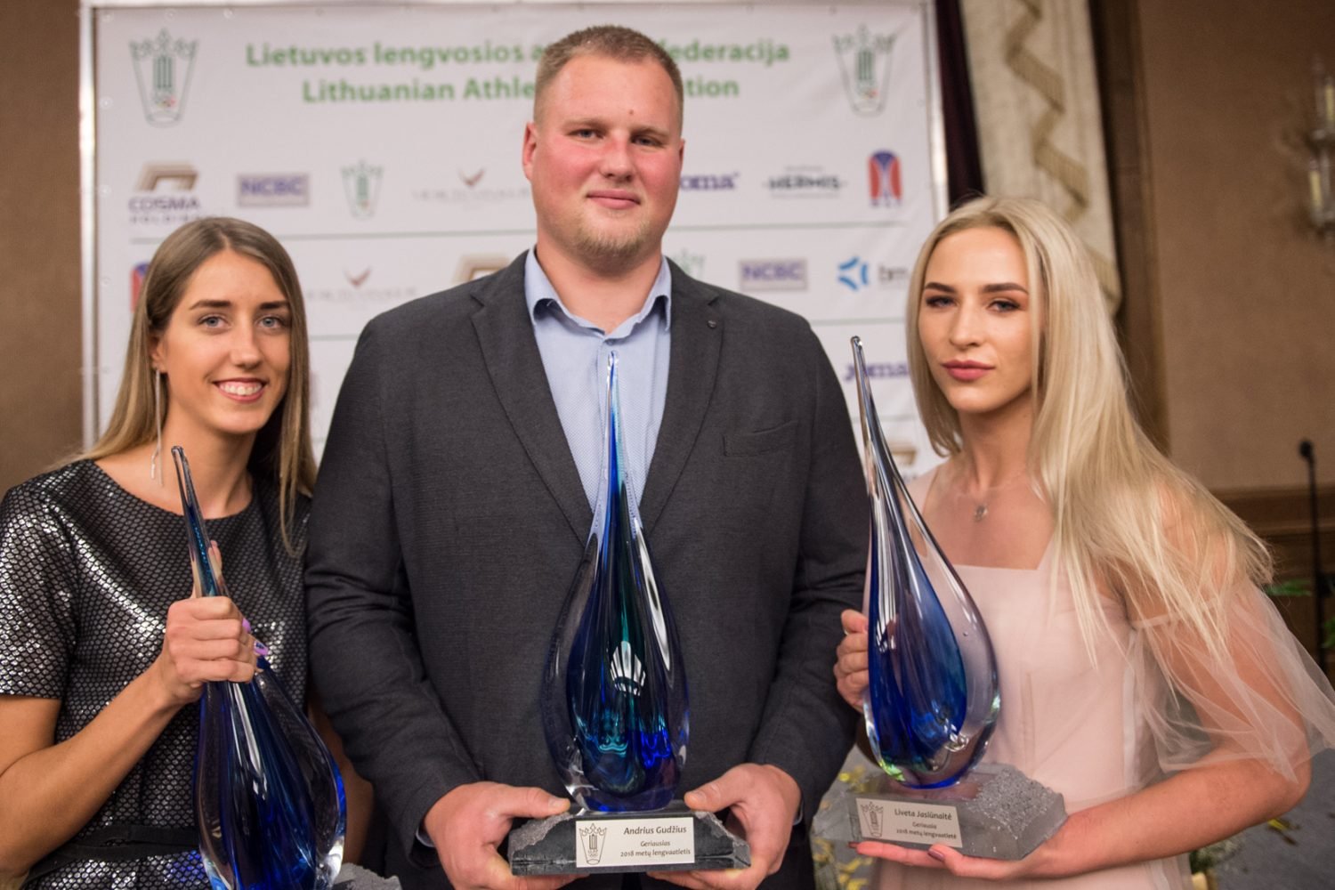 Urtė Baikštytė, Andrius Gudžius ir Liveta Jasiūnaitė_Alfredo Pliadžio nuotr.