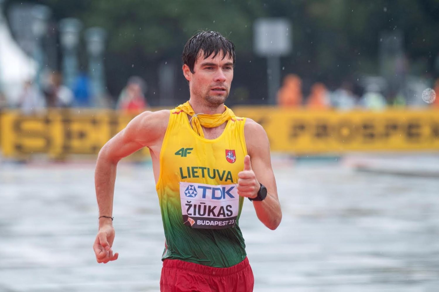 2023-08-19. Budapeštas. 20 km ėjimas. Vyrai. foto Alfredas Pliadis