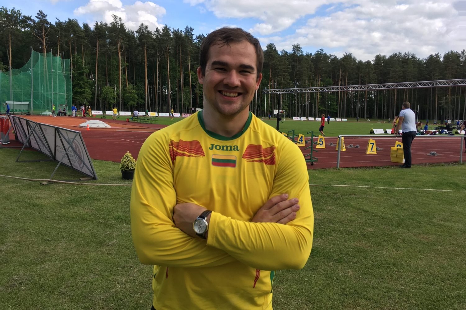 Šarūnas Banevičius 20 metrų ribą įveikti tikisi dar šiemet